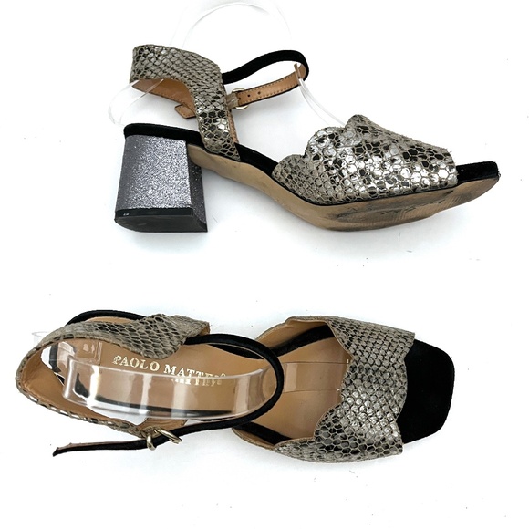 Paolo Mattei Havana Heeled Sandals - Picture 1 of 13